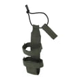 thumbnail image 1 of Porte-bouteille d'eau en bandoulière pour camping, randonnée et aventure, vert armée, 1 of 4