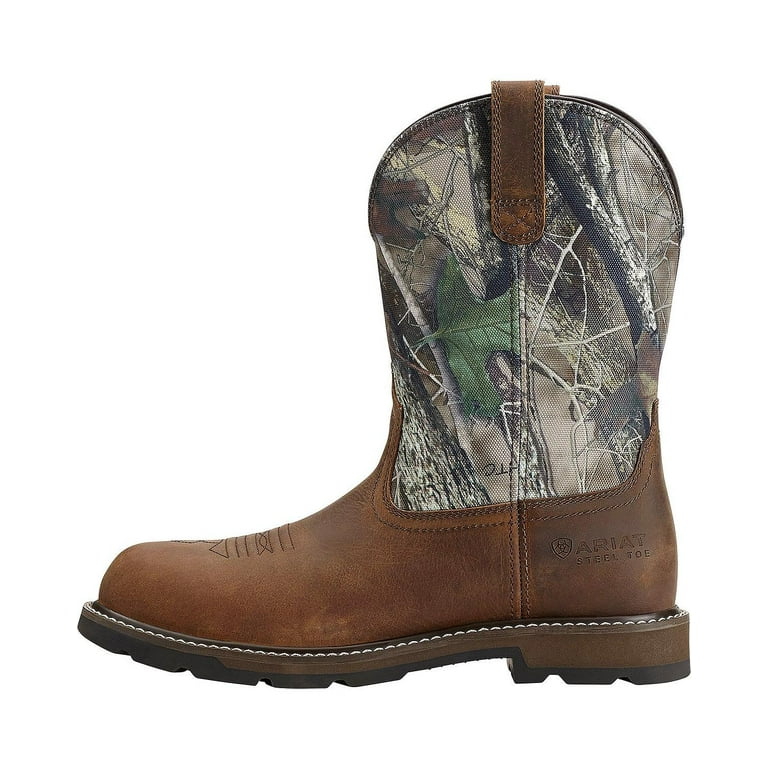 Ariat Men s Groundbreaker Steel Toe Work Boot Walmart