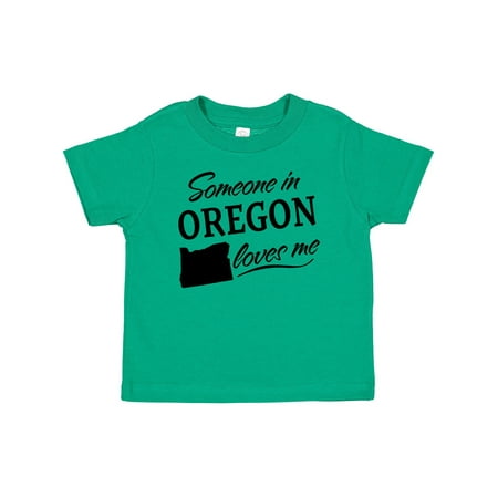 

Inktastic Someone in Oregon Loves Me Gift Baby Boy or Baby Girl T-Shirt