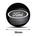 thumbnail image 3 of 4 Pcs Autocollant de Moyeu Central de Roue en Aluminium 56mm pour Fiesta Mondeo Fusion Explorer Escape Shelby Edge Kuga FOOSE 56mm, 3 of 6