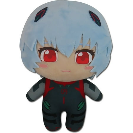 Evangelion New Movie - Rei Ayanami Black Plug Suit Plush 7"H