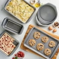 thumbnail image 3 of Circulon Bakeware Nonstick 6 Piece Cookie Sheet and Cake Pan Set, Gray, 3 of 4