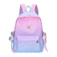thumbnail image 2 of Kids Girls Boys Preppy Student Shoulder School Bag Travel Backpack Bag, 2 of 5