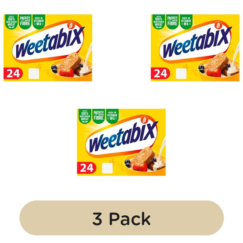 Weetabix Cereal 24's, British Import (Pack of 3)
