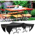 thumbnail image 2 of Housse de Table, Housse de Table de Patio Extérieur Anti-Poussière Noir 280x153x73cm, 2 of 2