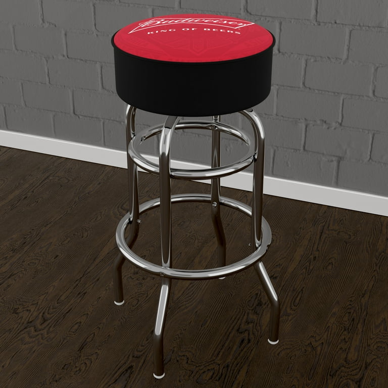 Free Shipping! Trademark Gameroom Budweiser Bar Stool with Swivel