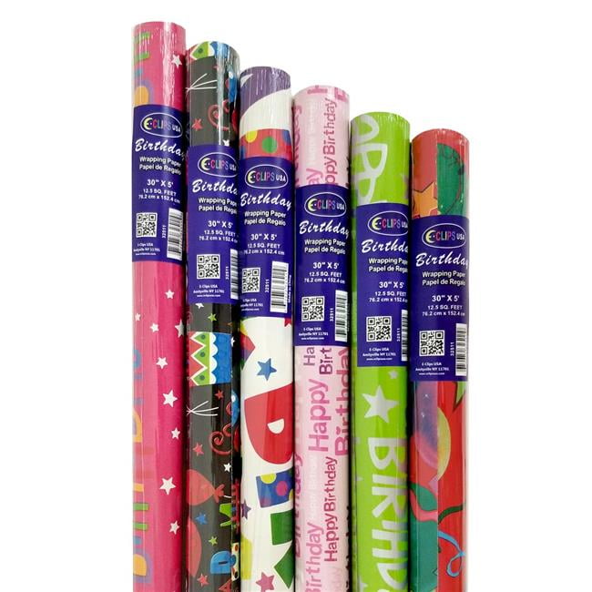 wrapping paper clips