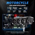 thumbnail image 2 of 2pack Faros Auxiliares Auto Moto Con Estrobo Y Interruptor, 2 of 8