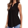 thumbnail image 4 of Fantaslook Womens Tank Tops V Neck Sleeveless Summer Shirts Loose Casual Tops Blouse, 4 of 9