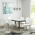thumbnail image 3 of Magnus Dining Chair (Set of 2) White & Silver, 3 of 8