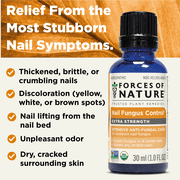 Nail Fungus Control Extra Strength 30ml, Organic Antifungal Restores Cracked, Dry, Damaged Nails, Value Size