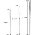thumbnail image 4 of Large-Eye Blunt Needles, Stainless Steel Yarn Knitting Needles, Sewing Needles, Crafting Knitting Weaving Stringing Needles,Perfect for Finishing Off Crochet Projects, 4 of 7