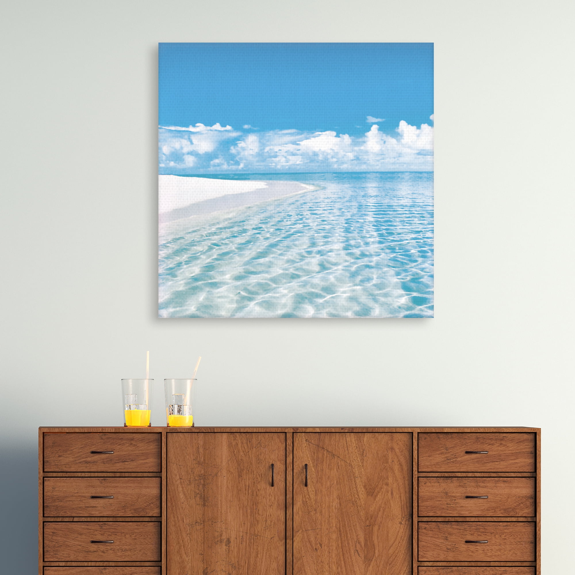 Azure Tides by Adam Brock Canvas Art Print