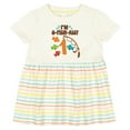 thumbnail image 3 of Inktastic I'm O-fish-ally One Fishing Birthday Girls Baby Dress, 3 of 5