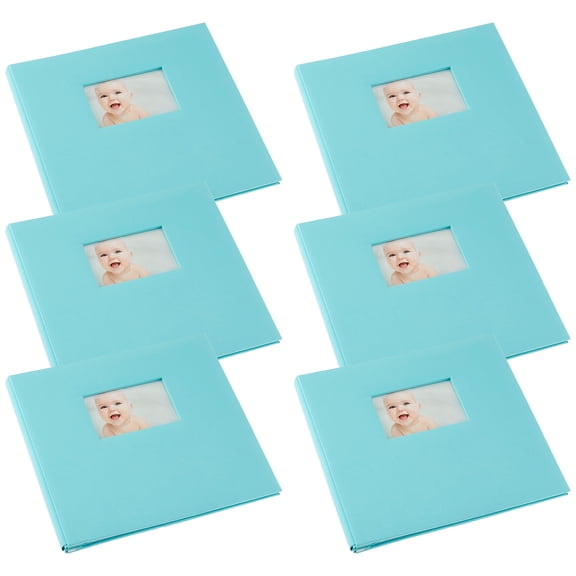 Recollections Cloth Scrapbook Album, 12" x 12", 6 Pack