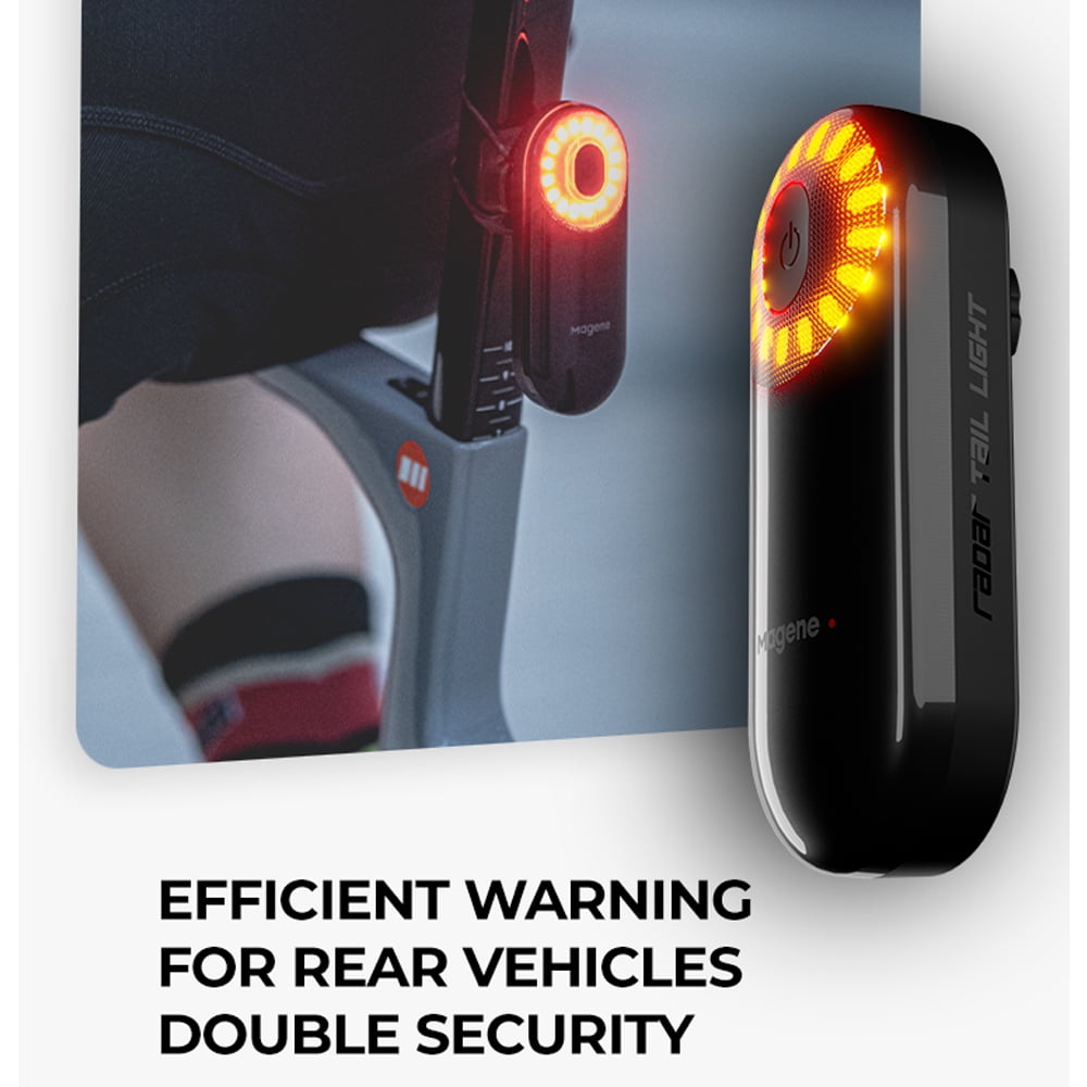 Magene L508 Bike Tail Light Intelligent Rear Lights Waterproof Brake