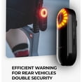 thumbnail image 2 of Piloto trasero de bicicleta L508 Luz trasera de bicicleta Bicicleta Luces traseras inteligentes Sens Magene Piloto trasero de bicicleta, 2 of 7