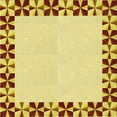 thumbnail image 1 of Ahgly Company Machine Washable Indoor Square Transitional Sedona Brown Area Rugs, 6' Square, 1 of 7