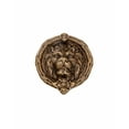 thumbnail image 1 of Lion’s Head Door Knocker 8" Antique Brass Dark – Solid Brass Sand Cast Handcrafted Heavy Duty Front Door Knocker, 1 of 2