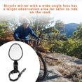 thumbnail image 4 of Handlebar Bike Mirror Bicycle Rearview Lens Wide-angle Safety Bicycle Rearview Mirror for Mountain Road Biking, Acrylic, 4 of 8