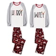 thumbnail image 3 of LuLiaMenton Matching Hubby Wifey Christmas Pajamas Couples Red Plaid Holiday Pjs, Womens L, 3 of 7