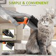 thumbnail image 4 of "Rastrillo De Aseo Profesional 2 En 1 Para Gatos Y Perros Belug, Naranja ", 4 of 5