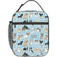 thumbnail image 1 of Boîte à Lunch Isolée pour Adultes Boîte à Lunch Ours pour Travail, Pique-Nique, École, Voyage, Randonnée, Plage Ou Pêche Sac à Lunch Polyester Ours Floral, 1 of 6