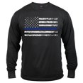 thumbnail image 3 of Rothco Long Sleeve Thin Blue Line T-Shirt, 3 of 3