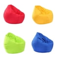 thumbnail image 1 of Sillones de Almacenamiento de Animales de Peluche Soledad Funda Impermeable para Puf 60 * 65 Rojo Amarillo Azul, 1 of 7