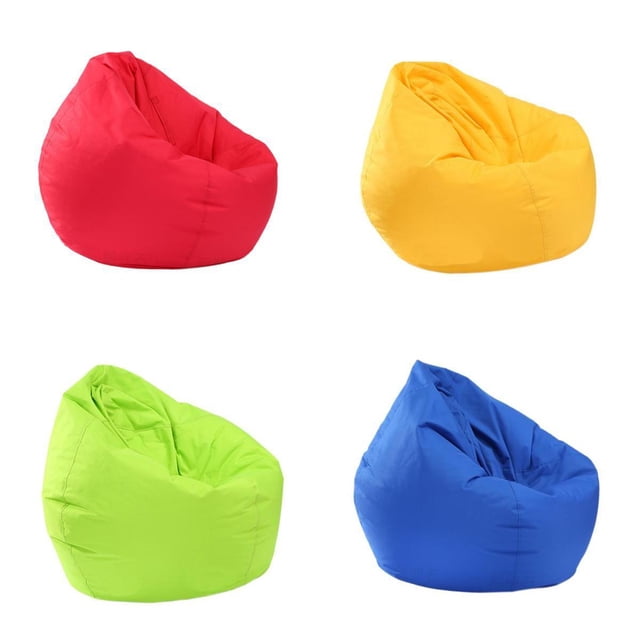 4 Pcs de Sillas Decoración hogar para Niños de Rojo Amarillo Azul