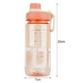 thumbnail image 6 of Mdesiwst Water Bottle BPA Free Leak-proof PC Large Capacity Water Drinking Jug for Gym, 6 of 8