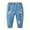 Blue, variant on Boys Baggy Jeans Ripped Baggy Cargo Pants High Elastic Waisted Straight with Pocket Classic Fit Pull-On Boys Baseball Pants 3-4 Years