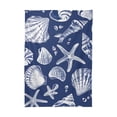 thumbnail image 2 of Ryvnso Sea Shells Seastars Rectangle Table Cloth Tablecover Dinning Tablecloth 60"x60", 2 of 8