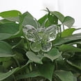 thumbnail image 4 of Bigstone Cute Bird Snail Star Butterfly Glass Plant Flowers Waterer Self-Watering Device, 4 of 8