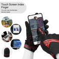 thumbnail image 4 of Guantes de moto INBIKE, transpirables, con pantalla táctil TP para adultos, 4 of 9