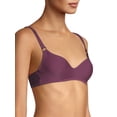 thumbnail image 4 of No Boundaries Solid Linear Texture Triangle Swimsuit Top, 4 of 6
