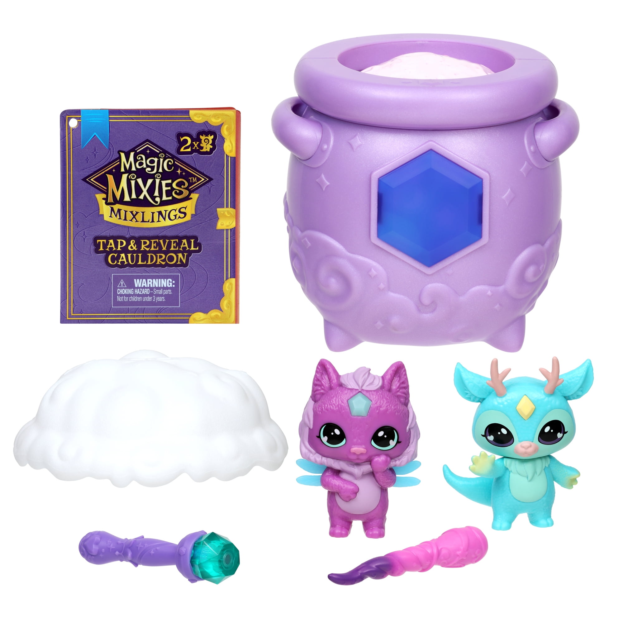2000px x 2000px - Magic Mixies Mixlings Tap & Reveal Cauldron 2 Pack, Magic Wand Reveals Magic  Power and Surprise Reveal on Cauldron, Colors and Styles May Vary, Toys for  Kids Aged 5 and Up - Walmart.com