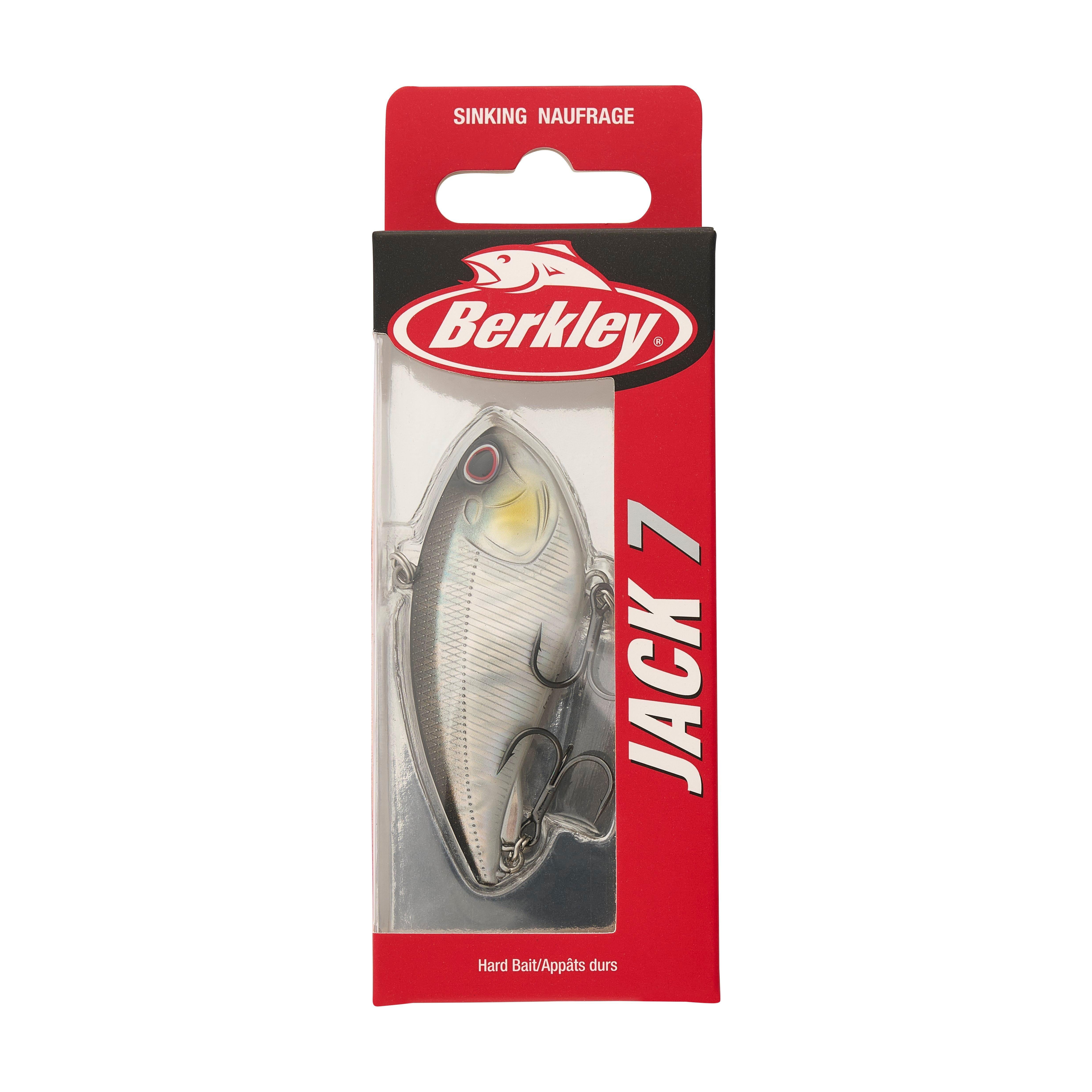 Berkley Jack, 7, 3/4 oz, Black Silver