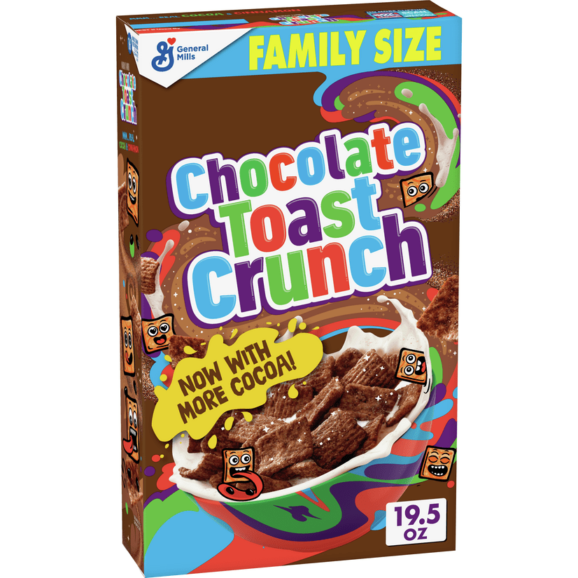 Chocolate Cinnamon Toast Crunch Whole Grain Breakfast Cereal, 19.5 oz