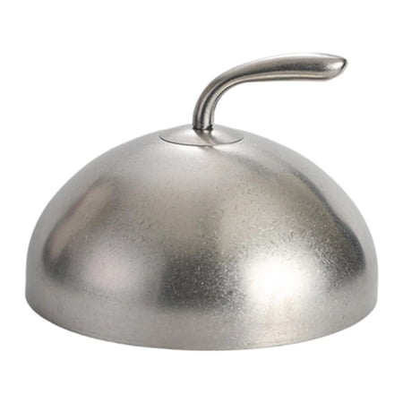 Axioma Stainless Steel Basting Cover Birthday Versatile Party Home Wedding with Handle Retro Design 22cm