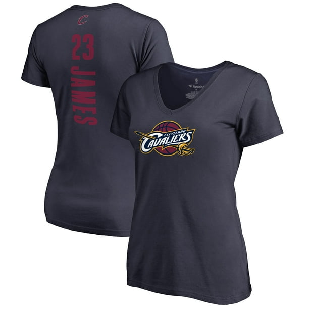 LeBron James Cleveland Cavaliers Women's Backer 3 Classic Fit Name ...