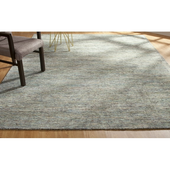 K2 Floor Style Aero Mist Marl Hand Made Silkette™ Area Rug