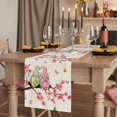 thumbnail image 2 of Table Runners 90 Inches Long Dress Scarves, Easter Farmhouse Coffee/Dining/Kitchen Table Runner for Living Room, Country Spring Gnomes Flowers Colorful Eggs Retro 13x90 Inch, 2 of 9