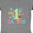 thumbnail image 3 of Inktastic My 1st Easter Boys or Girls Baby Bodysuit, 3 of 4