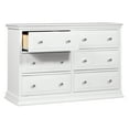 thumbnail image 3 of DaVinci Signature 6-Drawer Double Dresser in White, 3 of 7