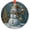 Snowman, variant on Snowman Ornament, Winter Holiday Decor, Christmas Tree Ornament, Festive Decoration, Seasonal Gift Idea, Ornament exchange, Christmas gift, Holiday Keepsake, Xmas Tree Hanging Deco