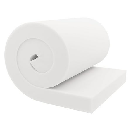 Upholstery Cushion Foam - 3x36x72 Inch, Firm 43ILD - USA Made Polyurethane, 1.8 Density - Ideal for Furniture & DIY Projects