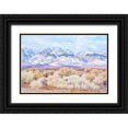thumbnail image 1 of Murdock, Ramona 24x17 Black Ornate Wood Framed with Double Matting Museum Art Print Titled - High Desert Vista III, 1 of 4