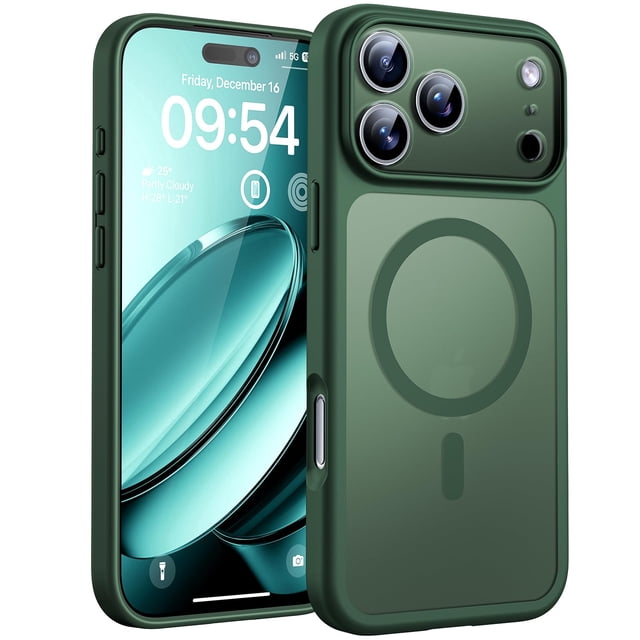 Funda de teléfono TOCOL para iPhone 17 Pro Max con protección de cámara completa