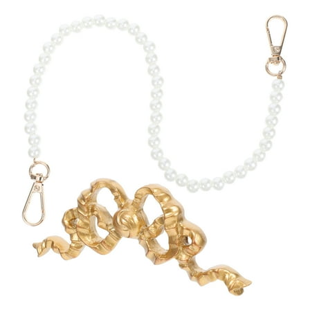 OFFIGAM 1Set Elegant Golden Resin Bow Wall Sculpture for Mirror and Furniture Embellishment